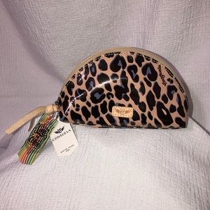 Viva Consuela Blue Jag Cosmetic Bag